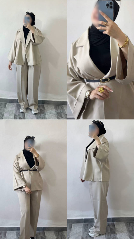 Costume Chic avec Ceinture ✨